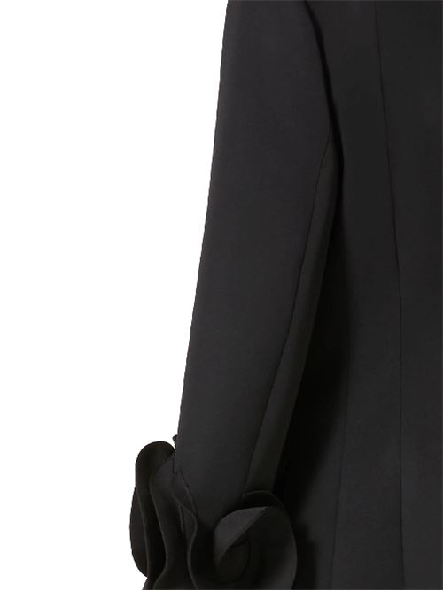 Black virgin wool jacket VALENTINO GARAVANI | 5B0CE3W788J0NO